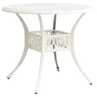 vidaXL Ensemble bistro en fonte d'aluminium Standard pivotant