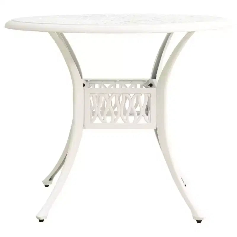 vidaXL Ensemble bistro en fonte d'aluminium Standard pivotant