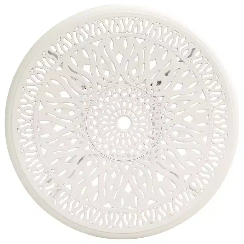 vidaXL Ensemble bistro en fonte d'aluminium Standard pivotant