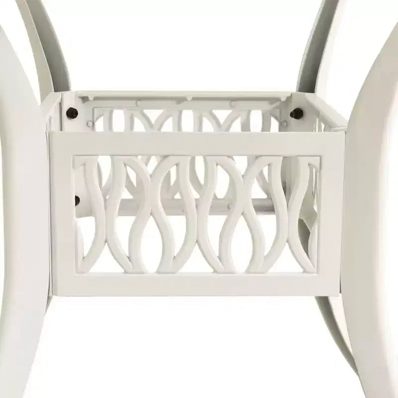 vidaXL Ensemble bistro en fonte d'aluminium Standard pivotant
