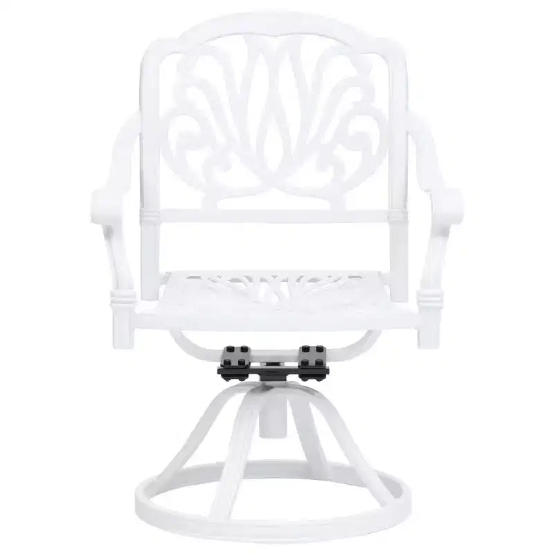 vidaXL Ensemble bistro en fonte d'aluminium Standard pivotant