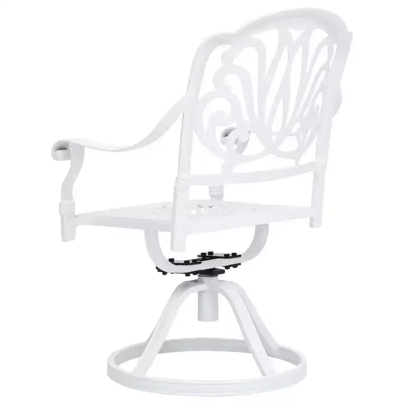 vidaXL Ensemble bistro en fonte d'aluminium Standard pivotant