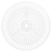 vidaXL Ensemble de bistro blanc en aluminium moulé, ensemble de bistro pivotant standard