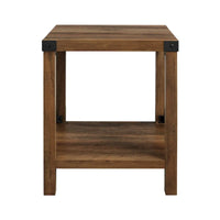 Table d'appoint Middlebrook Kujawa 18 pouces avec pieds en X