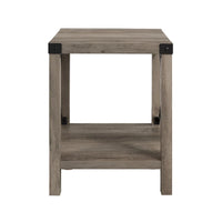 Table d'appoint Middlebrook Kujawa 18 pouces avec pieds en X