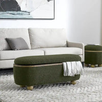 Banc ottoman de rangement, banc ottoman de pied de lit rembourré avec rangement et assise, grand banc de rangement pour couvertures et repose-pieds