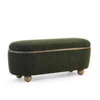 Banc ottoman de rangement, banc ottoman de pied de lit rembourré avec rangement et assise, grand banc de rangement pour couvertures et repose-pieds