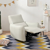 Fauteuil inclinable électrique avec port USB, fauteuil inclinable gain de place près du mur