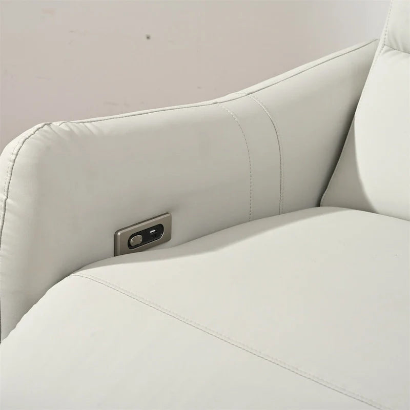 Fauteuil inclinable électrique avec port USB, fauteuil inclinable mural peu encombrant