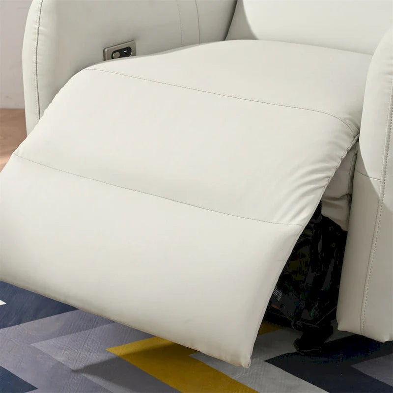 Fauteuil inclinable électrique avec port USB, fauteuil inclinable gain de place près du mur