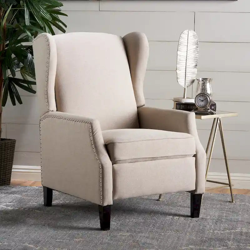 Fauteuil Inclinable Traditionnel, Chaise Élégante et Confortable