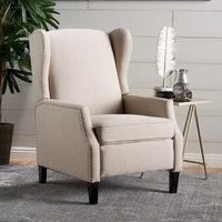 Fauteuil Inclinable Traditionnel, Chaise Élégante et Confortable