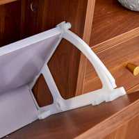 Meuble de rangement minimaliste moderne, meuble à chaussures en rotin japonais, meuble de chevet, petit meuble de maison
