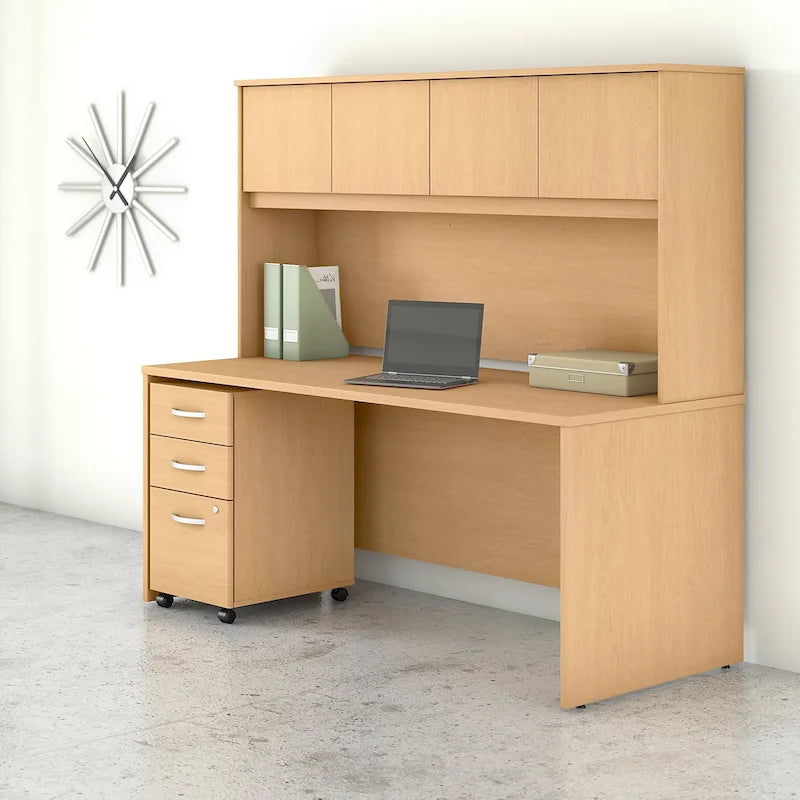 Bureau 72W Studio C avec huche et tiroirs de Bush Business Furniture