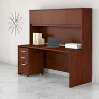 Bureau 72W Studio C avec huche et tiroirs de Bush Business Furniture