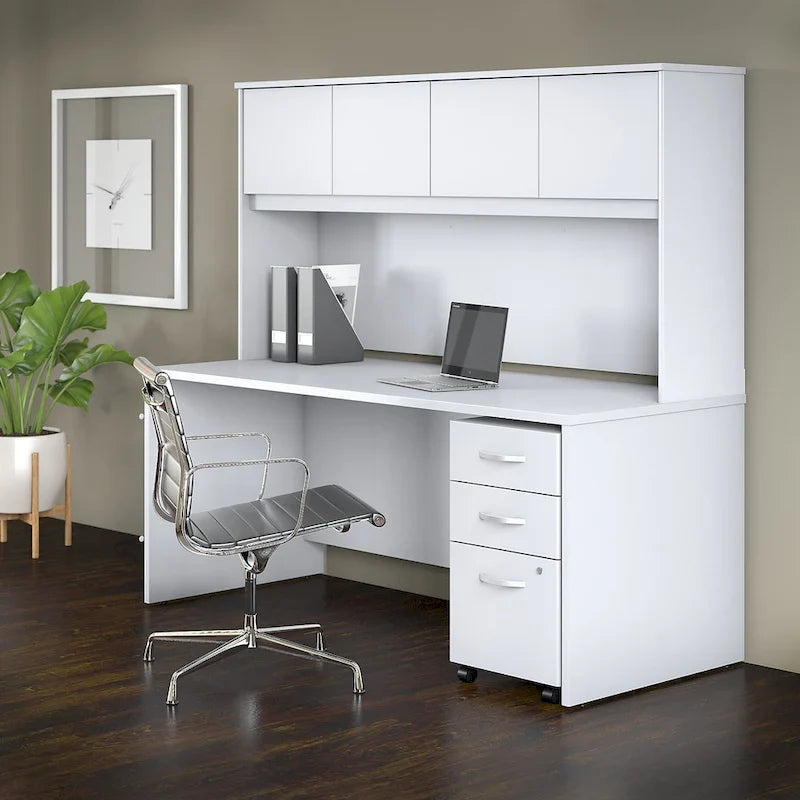 Bureau 72W Studio C avec huche et tiroirs de Bush Business Furniture