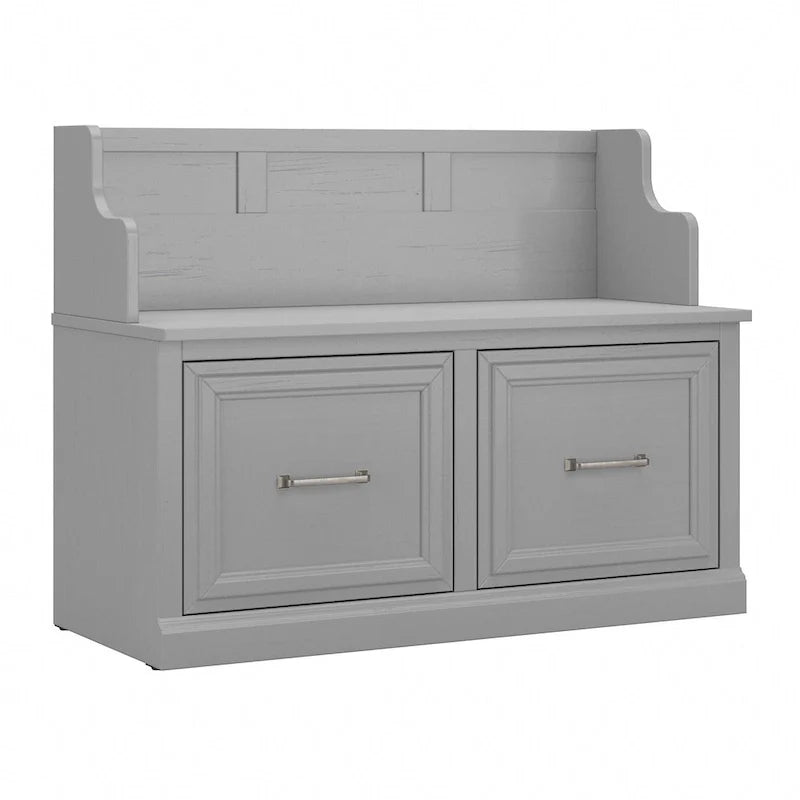 Woodland banc d'entrée 40W avec portes par Bush Furniture