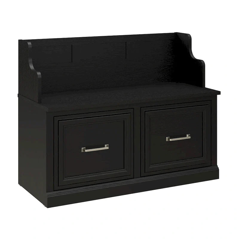 Woodland banc d'entrée 40W avec portes par Bush Furniture