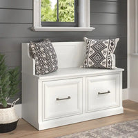 Banc d'entrée Woodland 40W avec portes par Bush Furniture