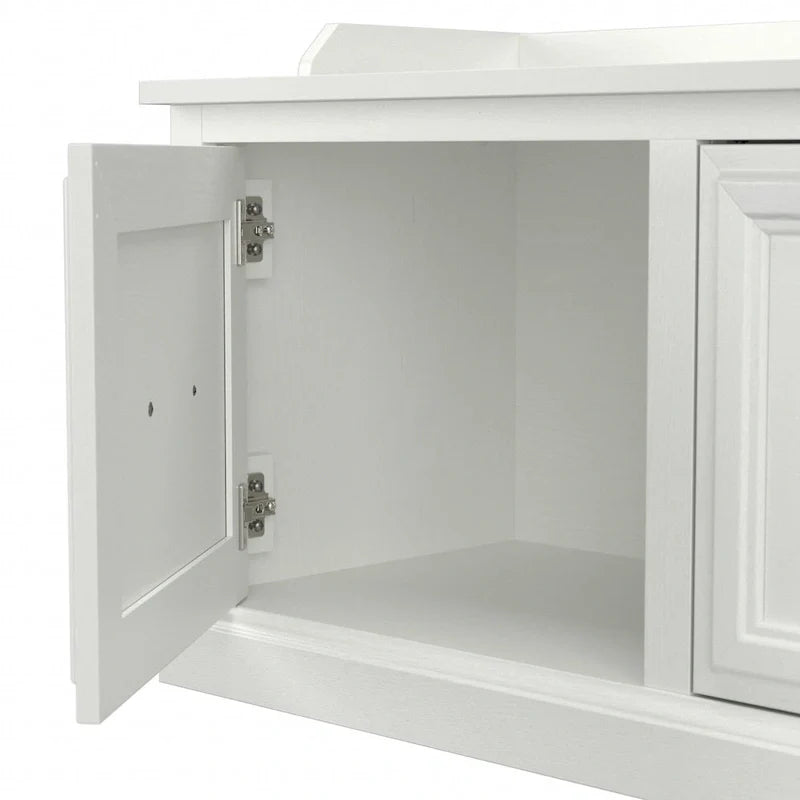Woodland banc d'entrée 40W avec portes par Bush Furniture