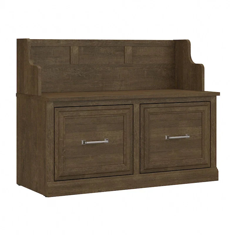 Woodland banc d'entrée 40W avec portes par Bush Furniture