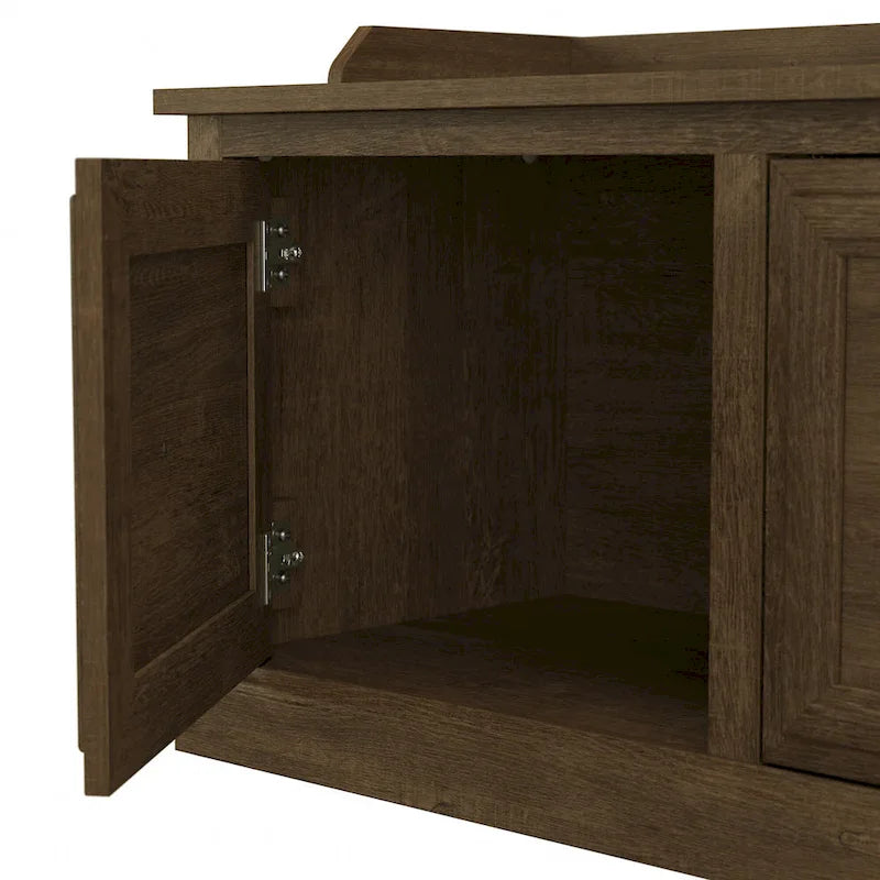Woodland banc d'entrée 40W avec portes par Bush Furniture