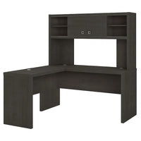Bureau d'angle Echo avec huche par Bush Business Furniture