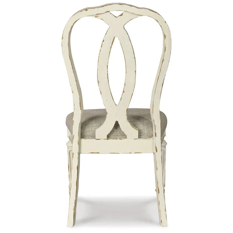 Signature Design by Ashley Realyn Ensemble de salle à manger 8 pièces blanc/brun