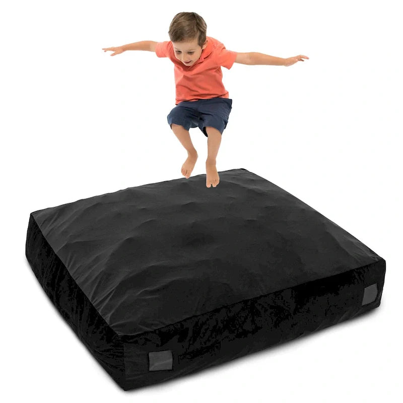 Tapis sensoriel anti-chocs Costway 57 x 57 avec blocs en mousse, lavable - Voir détails