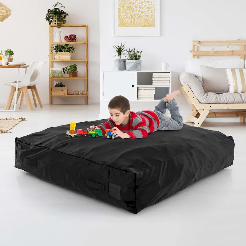 Tapis sensoriel anti-chocs Costway 57 x 57 avec blocs en mousse, lavable - Voir détails