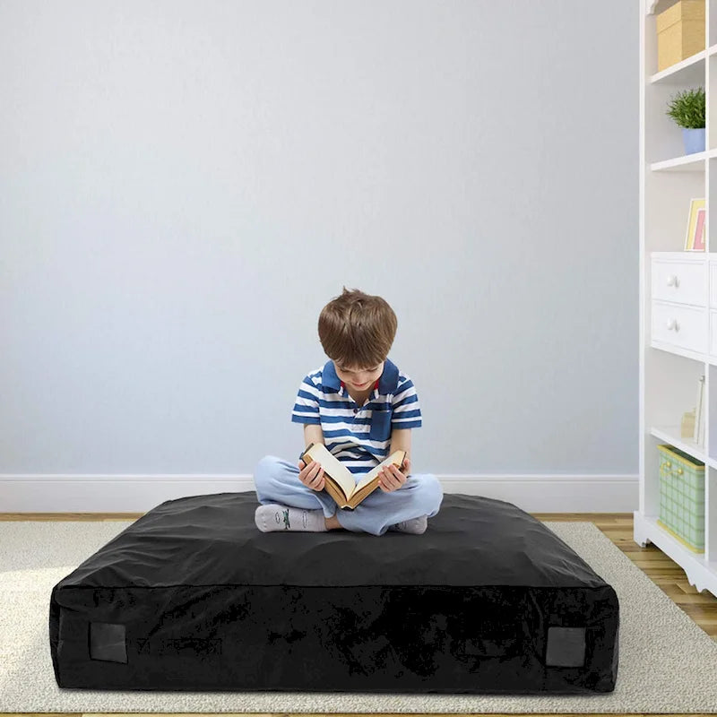 Tapis sensoriel anti-chocs Costway 57 x 57 avec blocs en mousse, lavable - Voir détails
