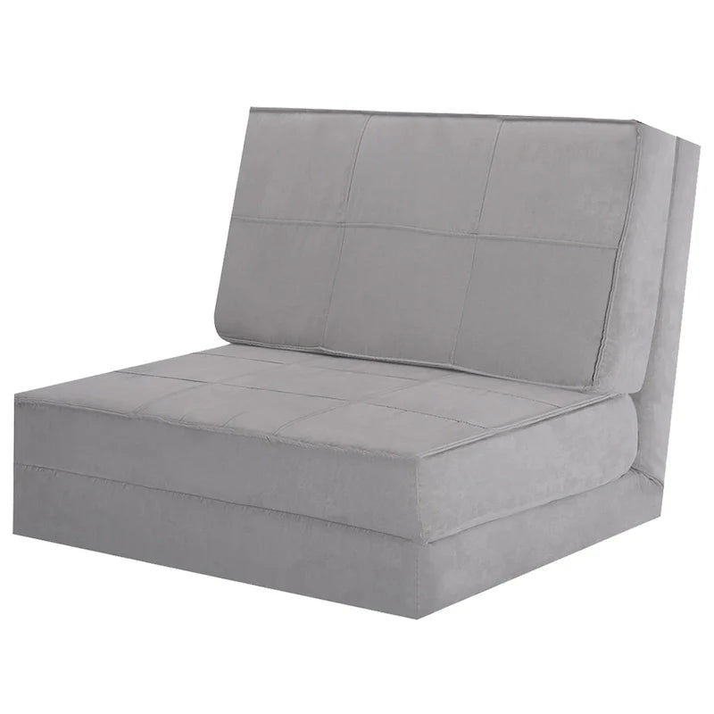 Fauteuil convertible pliant Costway, chaise longue dépliable, lit-canapé