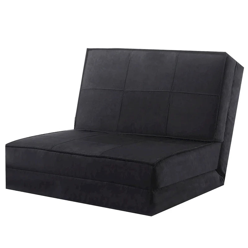 Fauteuil convertible pliant Costway, chaise longue dépliable, lit-canapé