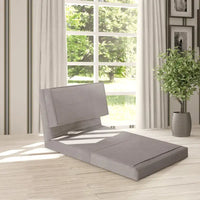 Costway Chaise Pliante Convertible, Fauteuil Inclinable et Lit d'Appoint