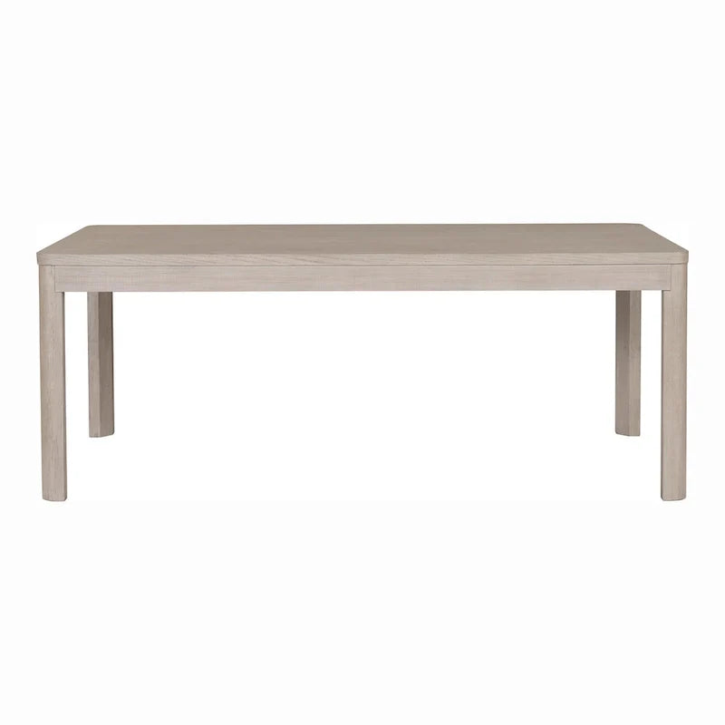 Ensemble de salle à manger 7 pièces moderne Billet en bois de chêne naturel Furniture of America