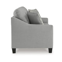 Canapé-lit Lebo Queen Size, gris, matelas pliant en mousse à mémoire de forme