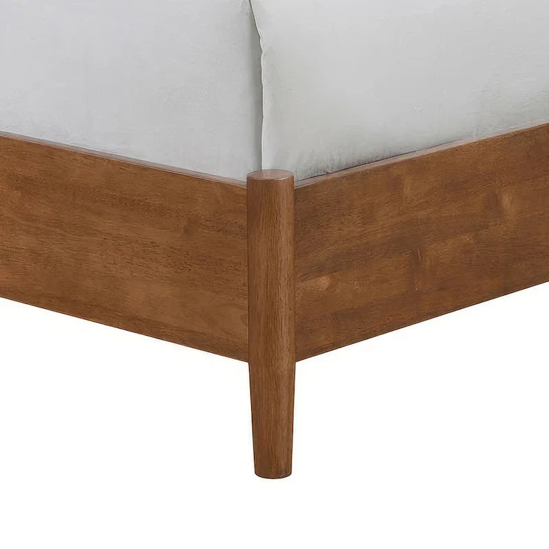 Ensemble de chambre plateforme en bouclé Furniture of America Beau milieu de siècle, 3 pièces