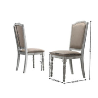 Ensemble de salle à manger vintage 5 pièces avec table ronde à piédestal & chaises