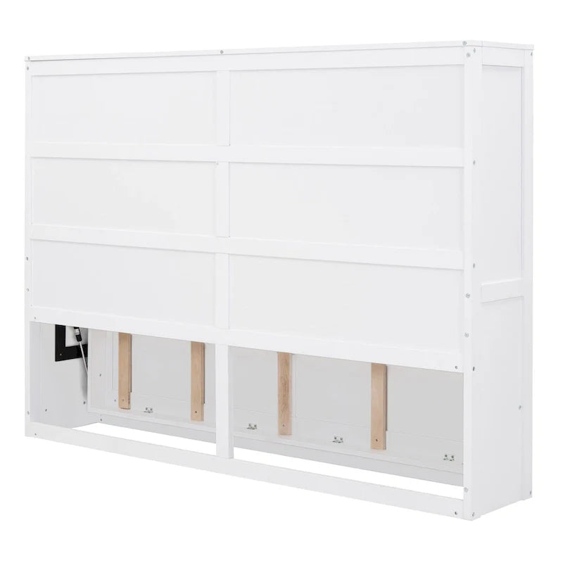 Lit escamotable en bois, gain de place