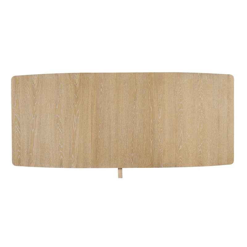 Ensemble de table à manger en bois 7 pièces avec table extensible & 6 chaises