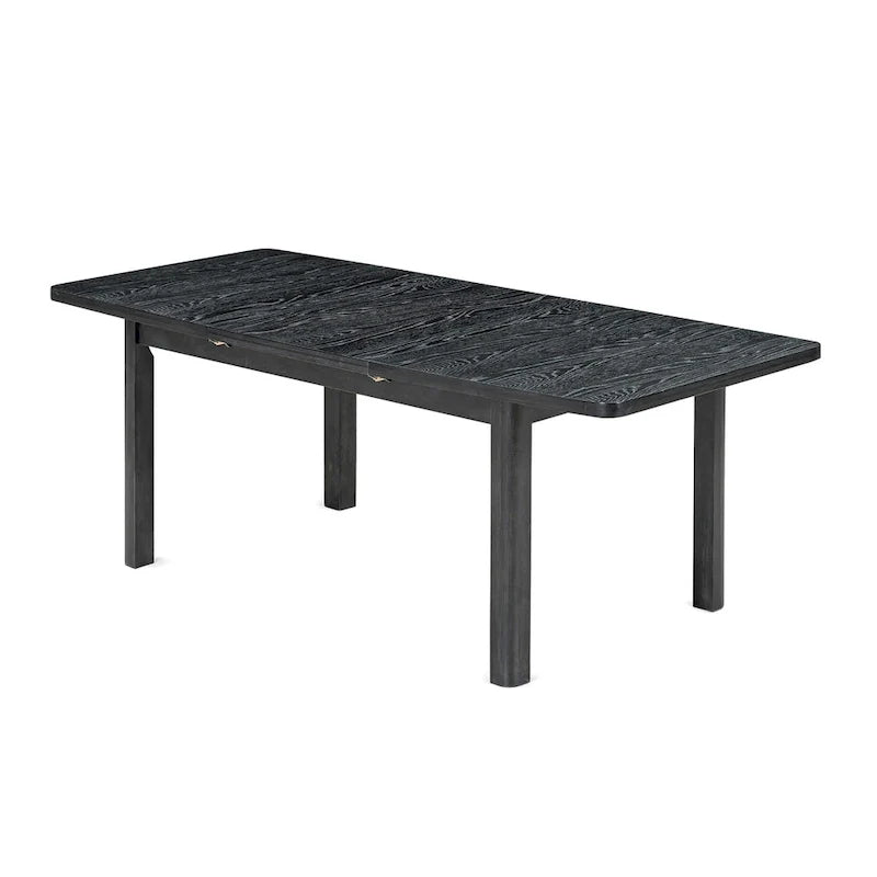 Ensemble de table à manger en bois 7 pièces avec table extensible & 6 chaises
