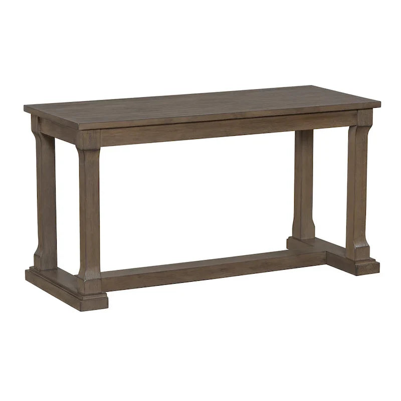 Ensemble de table à manger 6 pièces de style moderne avec 4 chaises à coussins amovibles, étagère de rangement et banc