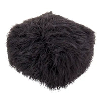 Snug Haven pouf en fausse fourrure