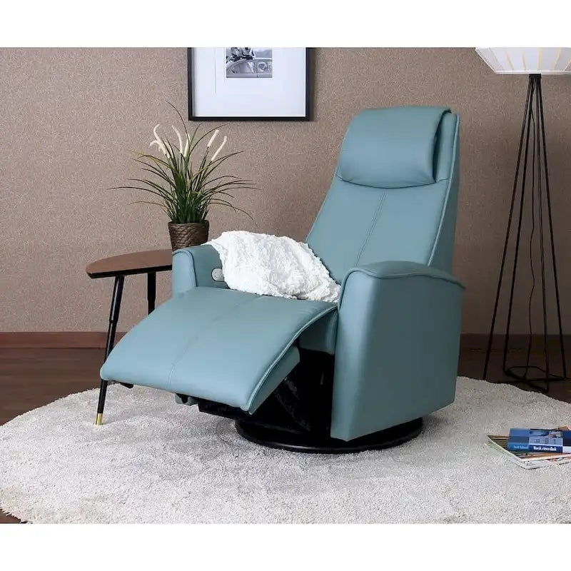 Fjords Urban Fauteuil inclinable balançoire en cuir