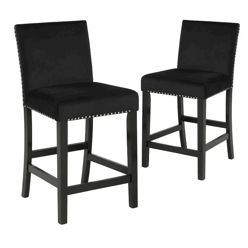 New Classic Furniture Reginald Ensemble de comptoir rond 5 pièces