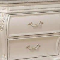 Table de chevet Chantelle 30 po, blanc perle - Acme Furniture
