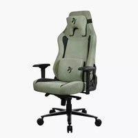 Chaise de bureau et gaming Arozzi Vernazza XL ultra-douce avec soutien lombaire en mousse à mémoire de forme, accoudoir 4D, vert forêt