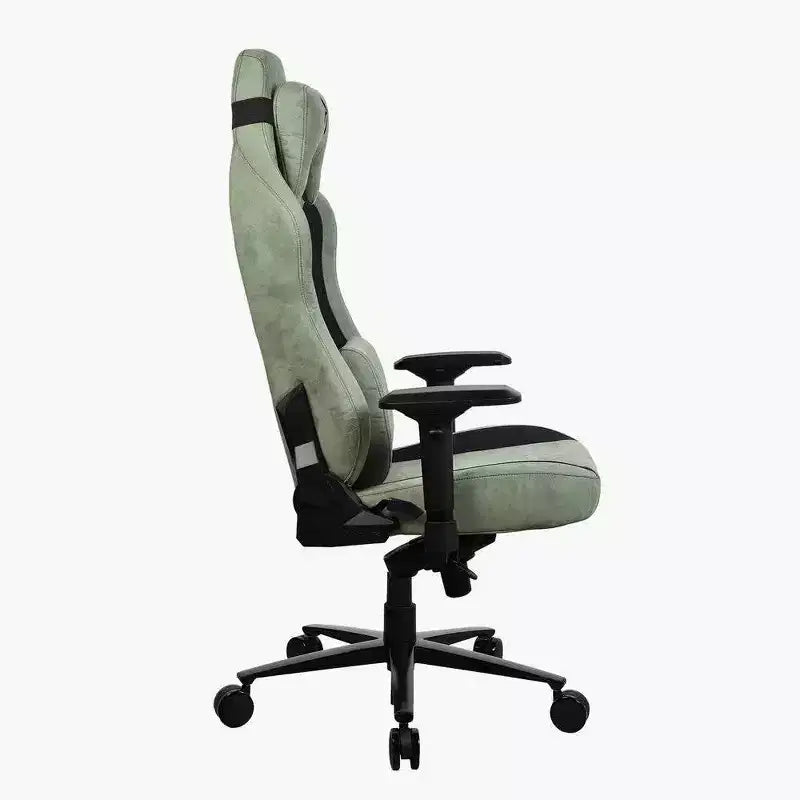 Chaise de bureau et gaming Arozzi Vernazza XL ultra-douce avec soutien lombaire en mousse à mémoire de forme, accoudoir 4D, vert forêt