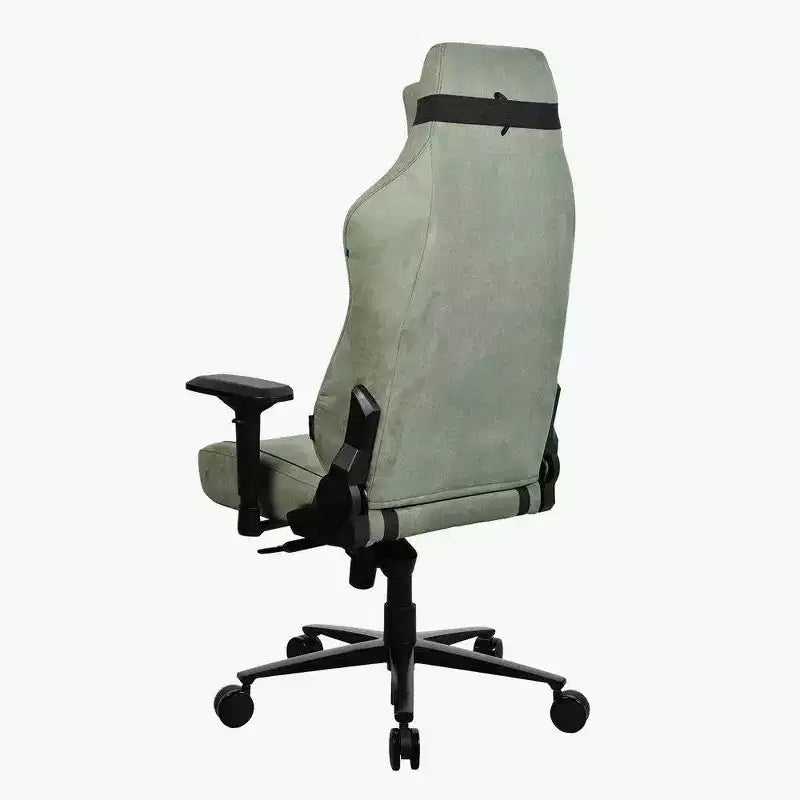 Chaise de bureau et gaming Arozzi Vernazza XL ultra-douce avec soutien lombaire en mousse à mémoire de forme, accoudoir 4D, vert forêt