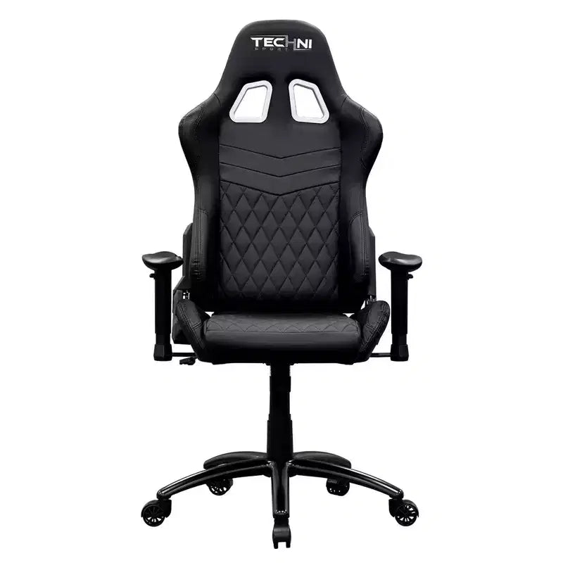 Chaise de jeu vidéo ergonomique de style coureur à dossier haut Ts-5100 - Techni Sport : pivotante, réglable